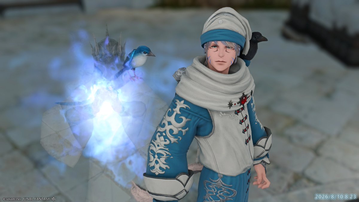 nickermmo's tweet photo. 幽霊が遊びに来てくれたヨッ🧊
#FF14 #EdSheila_Works https://t.co/Y2caV4M4ko
