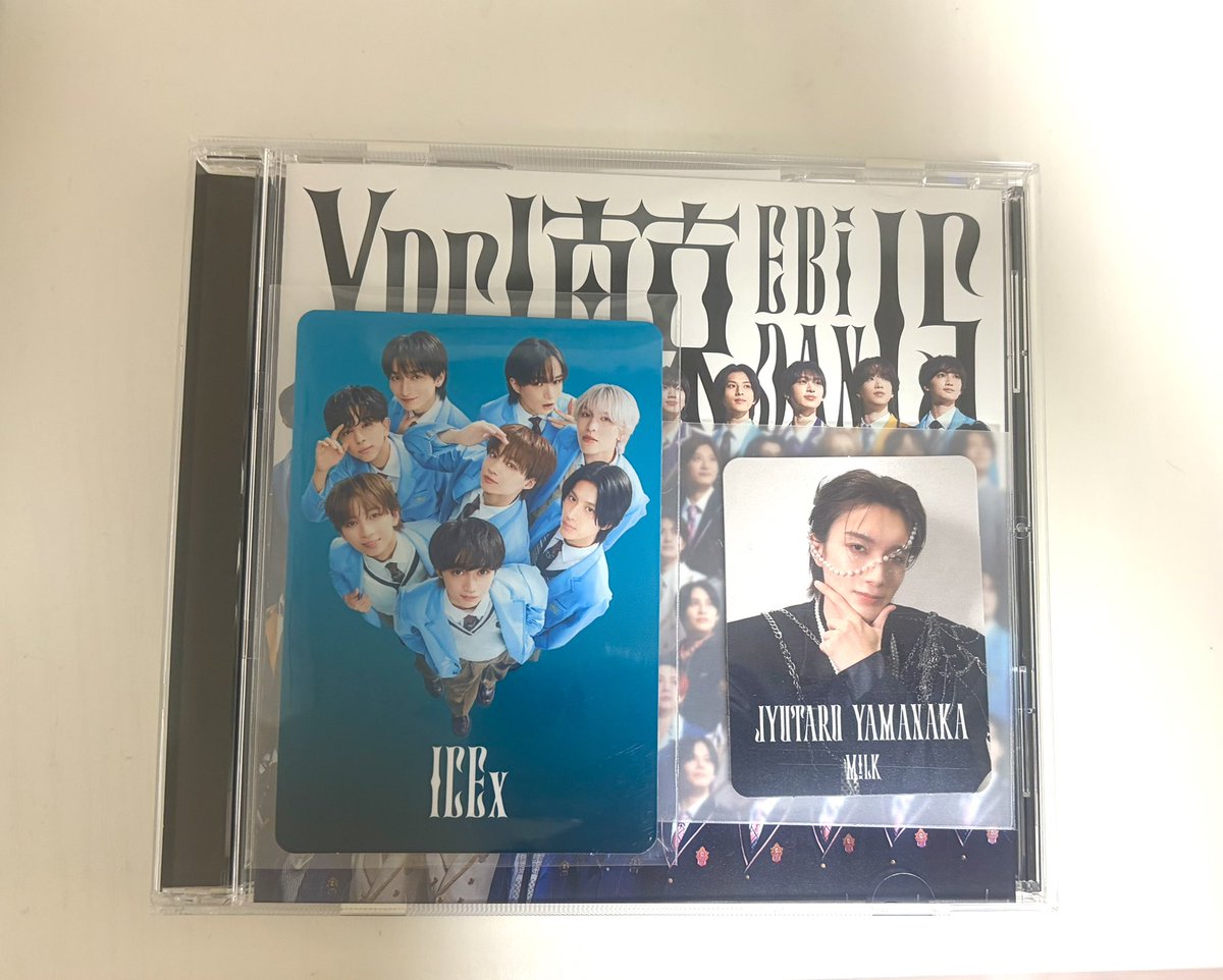 oOmn_somr's tweet photo. EBiDAN エビダン Yes! 東京 Y東 封入 トレカ 交換 15周年C盤 小サイズトレカ グループトレカ

【譲】グループトレカ ICEx
        小トレカ 山中柔太朗

【求】グループトレカ M!LK
         小トレカ 塩﨑太智

郵送でのお取引になります(❁ᴗ͈ˬᴗ͈)
お気軽にお声がけください✨️ https://t.co/FAYwAL2Uxc