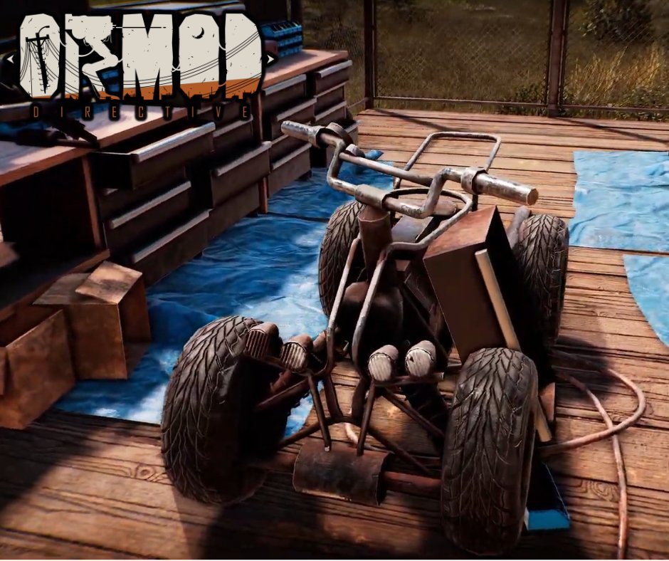 NickTheIronLyon's tweet photo. The Devs of "ORMOD Directive" gave me the ok to share this with you all!! Your now going to be able to build an ATV! How many of you are as excited about this survival game as I am? #ormoddirective #survivalgames #sneekpeek #gaming_news https://t.co/M6NtaKSrVM