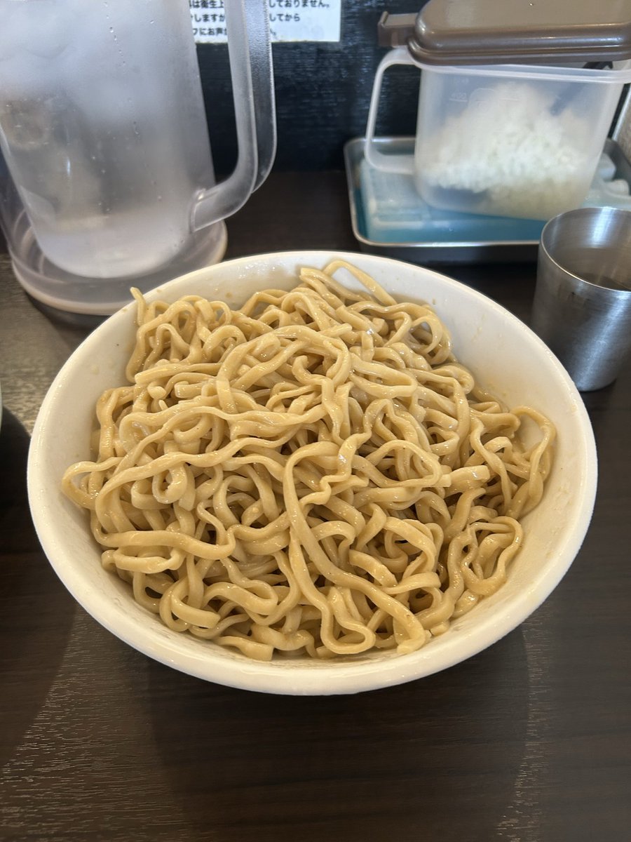 gudamer1234's tweet photo. #ラー麺 202641

聖地巡礼　㐧　弐捨肆戰目
（夏の風物詩　捨弐乃陣）

8/3 弐豚
長岡花火での興奮冷めやらぬ中、月曜って事で聖地へ凸
冷し 特盛×2 硬め
Y ガリマヨマシ 紅生 並 ザブトン

今回はザブトンがあり一安心
着丼すると正三尺玉×2を彷彿させ���ビジュにテンション爆上がり♪ https://t.co/BhH4XGbkiu