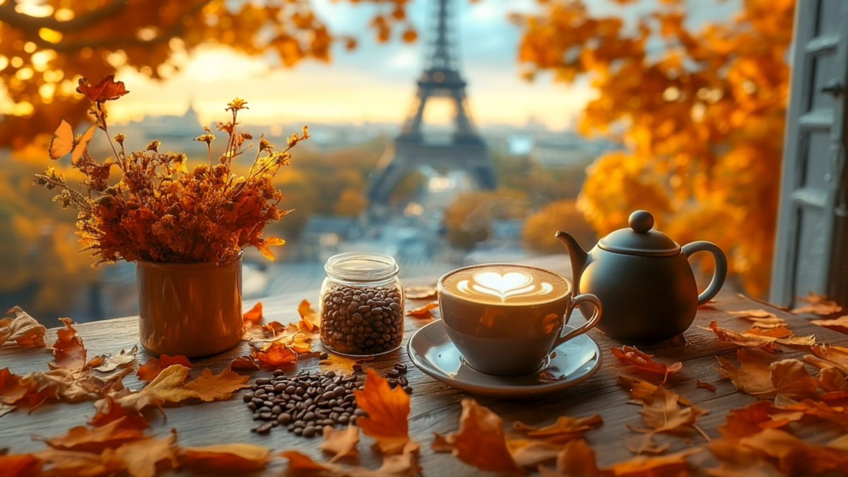 MariaReginah28's tweet photo. Bright autumn morning: golden leaves crunch underfoot, crisp air smells like cinnamon and freshly brewed coffee. https://t.co/jonekXC3Uc