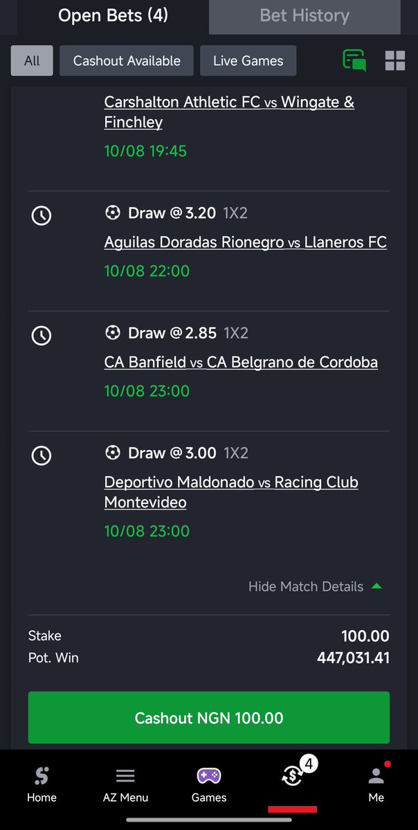 OdenwaBTC's tweet photo. 7/7 Full time Draw 
3.5k Odds 👉 XFM81C https://t.co/1O26hNKPav