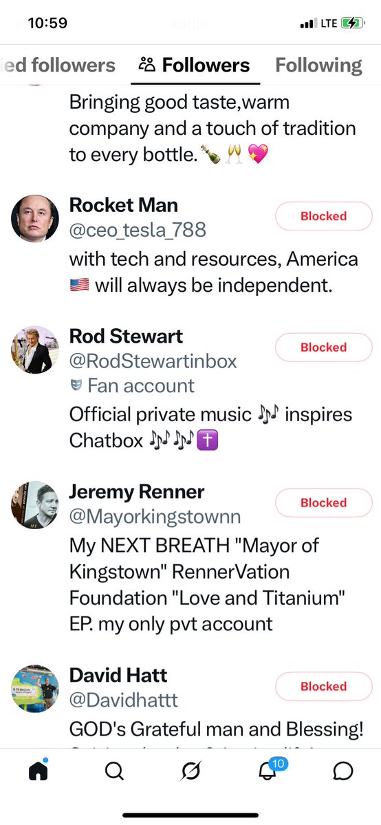 BillieO2's tweet photo. A whole bunch of trolls have started following me...

I blocked them all...

Sigh. https://t.co/Gc3DiNBPxe