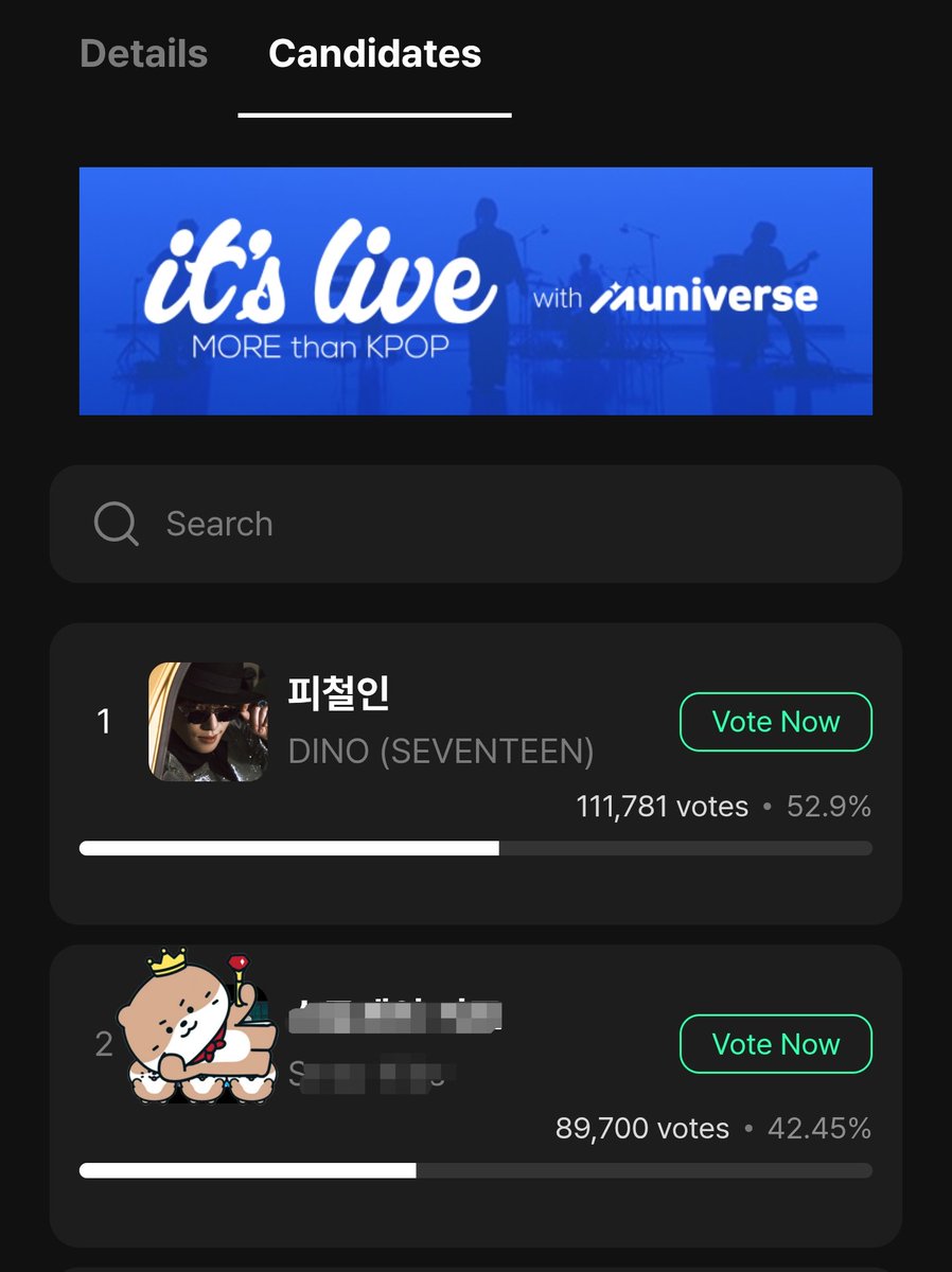 _TeamDINO's tweet photo. MCD WEEKLY PICK STAGE ENDED ✅️

SHIFT YOUR FOCUS TO MUSIC CORE M STAGE PICK (MUNIVERSE) AND MUSIC BANK STAGE PICK (COOGOONG)! 📣📣

PROTECT THE LEAD AND WIDEN THE GAP!🚨📣

#피철인 #Picheolin
#DINO #디노
#놀아보세 #PartyRockRock
#吉BOARD #길보드 https://t.co/TUQzBH9Zzn