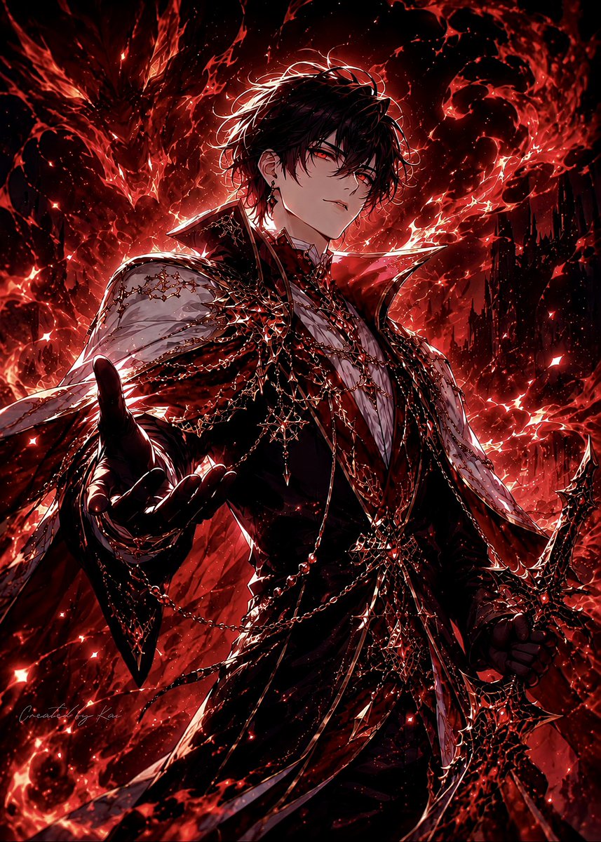 paskal_ren's tweet photo. #firemoon

企画参加させていただきます☾🗡️

紅蓮の炎をまとい、
獣魔を従えし魔剣士 ⚔️🔥

静かに燃えるその力は、
破壊か、再生か。

#AIart https://t.co/Hhl3lghl3b