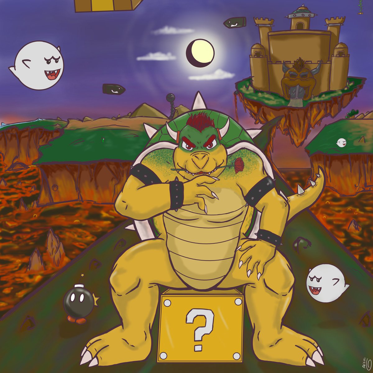 Clayton_akaito's tweet photo. #bowser ❤️
#fanart #fanartbowser #supermario #artdigital https://t.co/Y5VcI2K8Wc