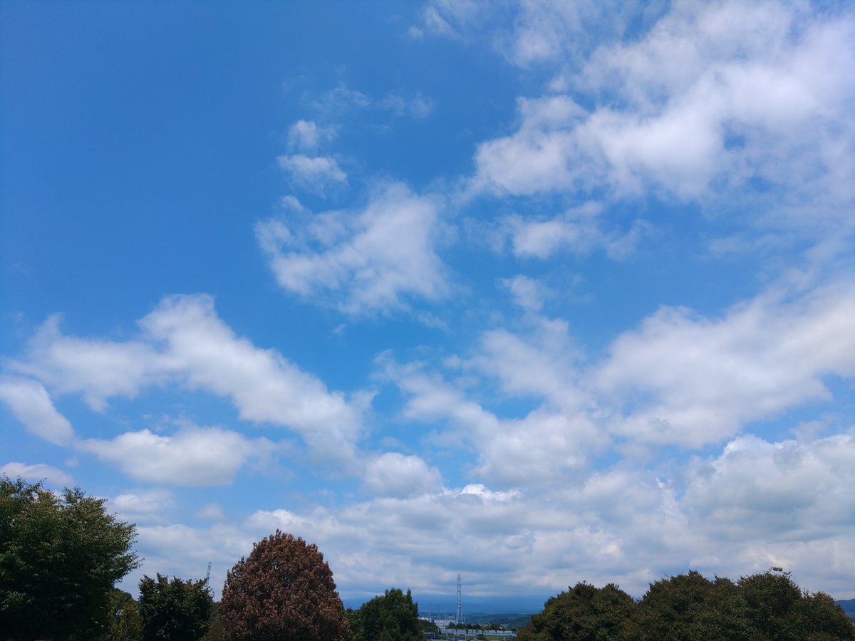 PomestarPink's tweet photo. こ～んに～ちは～👐
#富士山 は朝晩は結構見えてるんですけどね～😅
#イマソラ #富士市 https://t.co/2lCAXIuByP