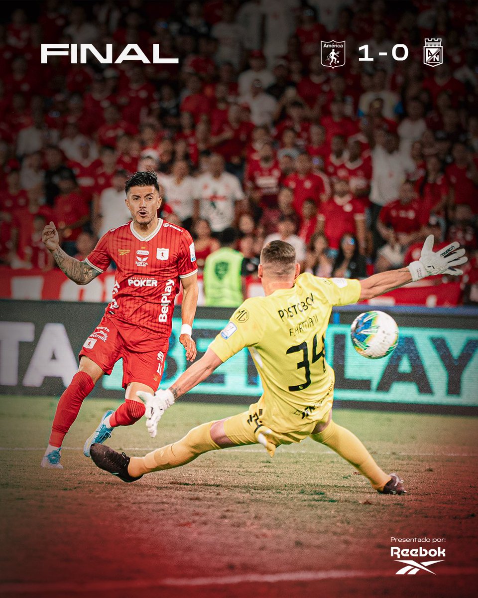 AmericadeCali's tweet photo. 👹 AMÉ 1️⃣-0️⃣ NAC 🟢

⏹️ ¡𝐅𝐈𝐍𝐀𝐋 𝐃𝐄𝐋 𝐏𝐀𝐑𝐓𝐈𝐃𝐎!

❤️ 𝑷𝑨𝑹𝑨 𝑸𝑼𝑬 𝑳𝑬 𝑸𝑼𝑬𝑫𝑬 𝑪𝑳𝑨𝑹𝑶 𝑨 𝑻𝑶𝑫𝑶 𝑬𝑳 𝑷𝑨Í𝑺:
🔥 𝗘𝗦𝗧𝗢 𝗘𝗦 𝗟𝗢 𝗤𝗨𝗘 𝗦𝗢𝗠𝗢𝗦. 𝗦𝗢𝗠𝗢𝗦 𝗟𝗔 𝗣𝗔𝗦𝗜Ó𝗡 𝗗𝗘 𝗨𝗡 𝗣𝗨𝗘𝗕𝗟𝗢.

#AMÉxNAC
#LigaBetPlay https://t.co/zfCLXzXgUO