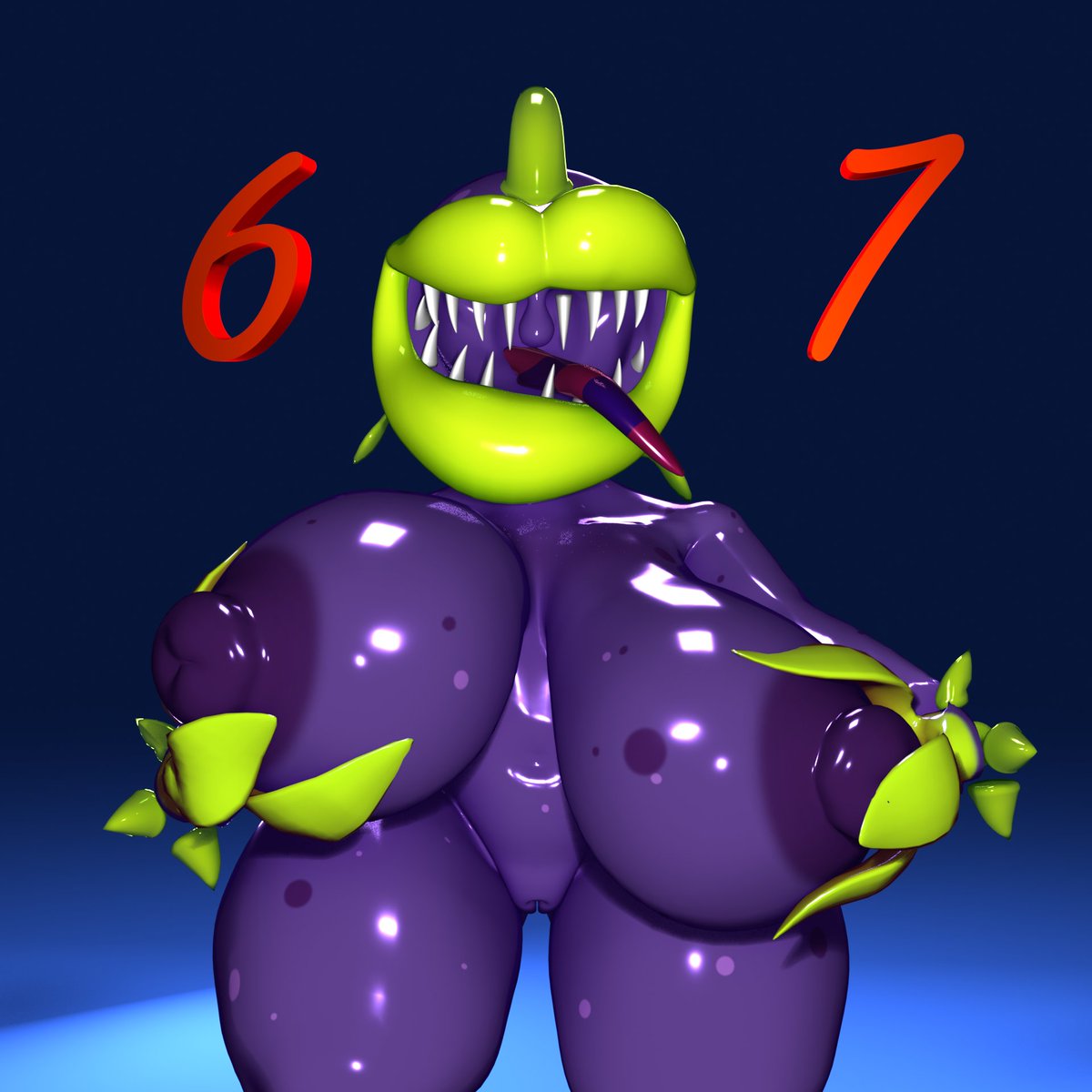 dens_uwu's tweet photo. Six Seven, si, volví con esto xd
Model by @Shaggy_Sculpts
#3DPorn #model3d #nsfw #rule34 #nsfwtwt #b3d #pvznsfw #pvzart #plantsvszombies https://t.co/UZWK4MLNkg