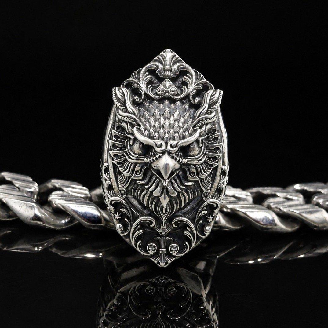 serpentforgeJW's tweet photo. Framed Owl Ring
.
.
#serpentforge #owlring #owlringbearer #owlart #owllover #owlsofinstagram #owls #owltattoo #owl #owllove #owlloveres #owlstagram #owlsome #owlobsession #owlcollection #owladdict #owlnation #owlface #owlcity #owlnecklace #owldesign #owlfashion #owlchain https://t.co/N5xxJMj4Pl