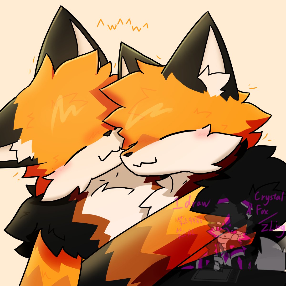 LingFox_CN's tweet photo. 🧡^w^^w^🧡 https://t.co/6ZZ5UBpwXK