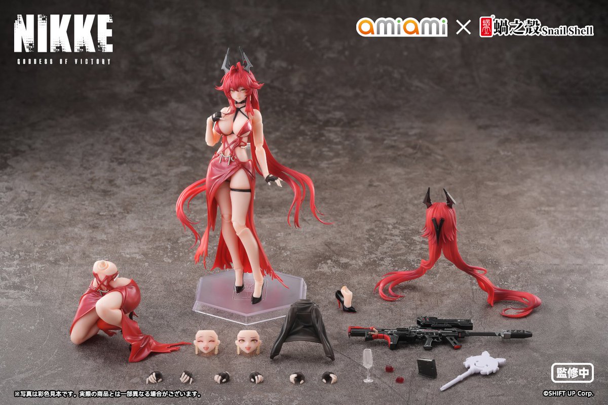 wozhike's tweet photo. #NIKKE #ニケ #メガニケ #レッドフード #RedHood https://t.co/RcUp5TJjbw