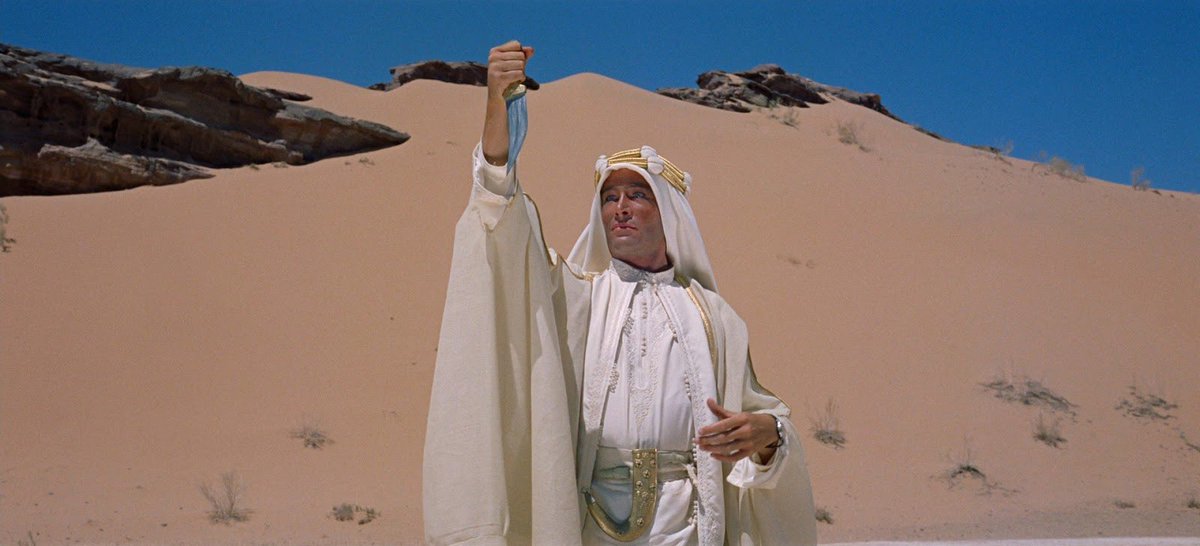 nathanrobii's tweet photo. “What is it, Major Lawrence, that attracts you personally to the desert?”
“It’s clean” https://t.co/FgWmKmLIsn