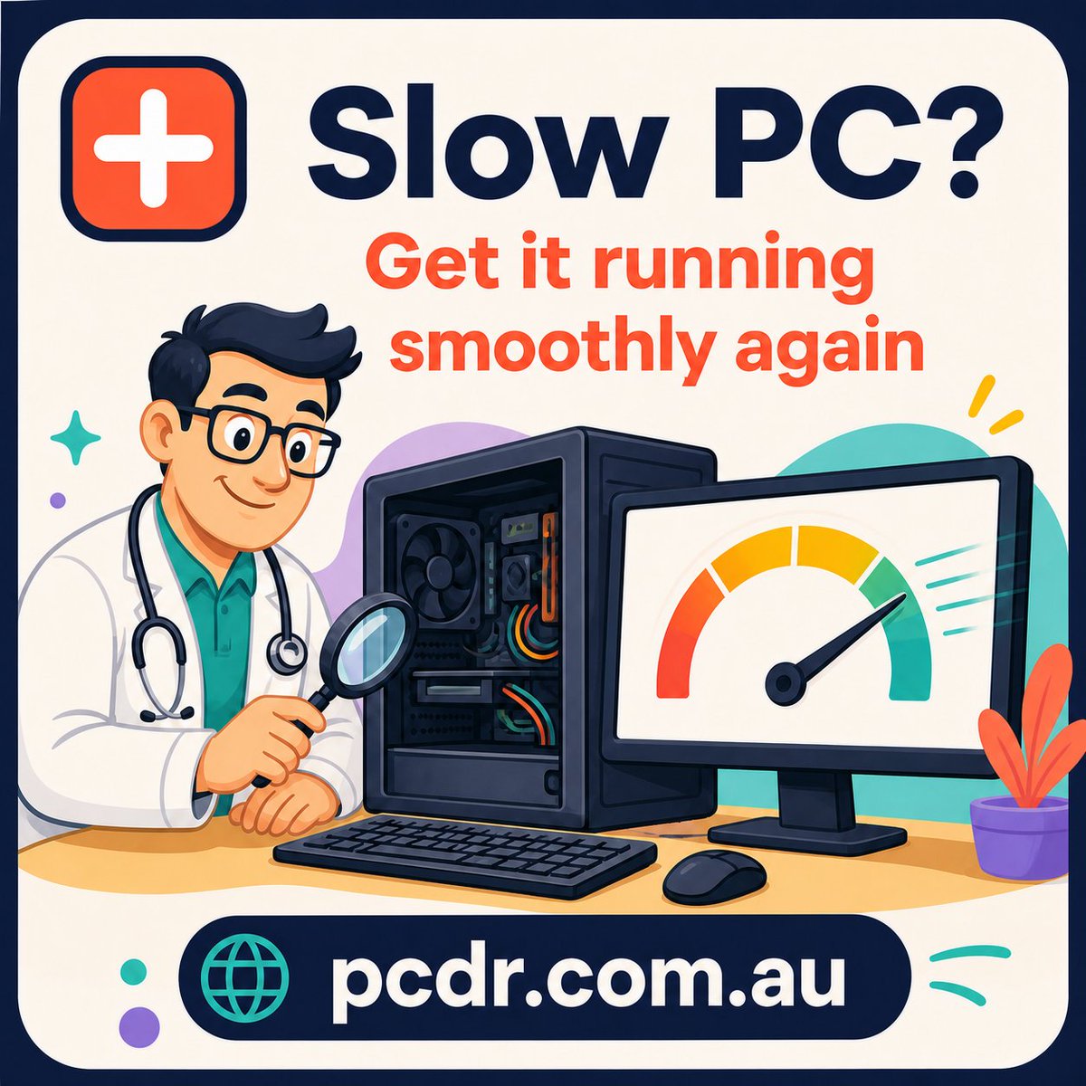 techtalk_au's tweet photo. Slow PC? If startup takes minutes, apps freeze or everything feels sluggish, we’ll diagnose what’s causing it and fix it online—often in one session. Australia-wide Windows PC support.

Book: https://t.co/NrVYF1Mloe

#SlowComputer #PCDoctorOnline https://t.co/slBCZST9hY