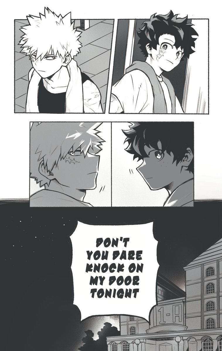 spinebreaker199's tweet photo. A short comic I made a while back when I was still learning how to draw these two dorks.
Happy bkdk day 🧡💚

(1/2)

#MHA #bkdk #勝デク #勝出の日 #bkdkday https://t.co/9VT9ujtGbI