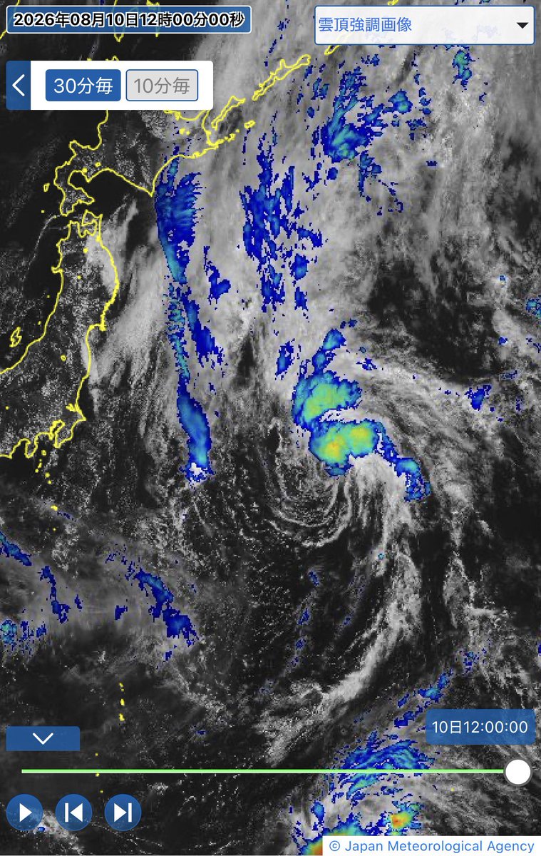 NORIYUKICAS's tweet photo. だんだん雲頂高度が上がってる。
わかりづらいけど、このへんにいる。
台風15号。

しょぼそうに見えて、意外と風雨強まるかもよ。 https://t.co/akocfuE7Yy