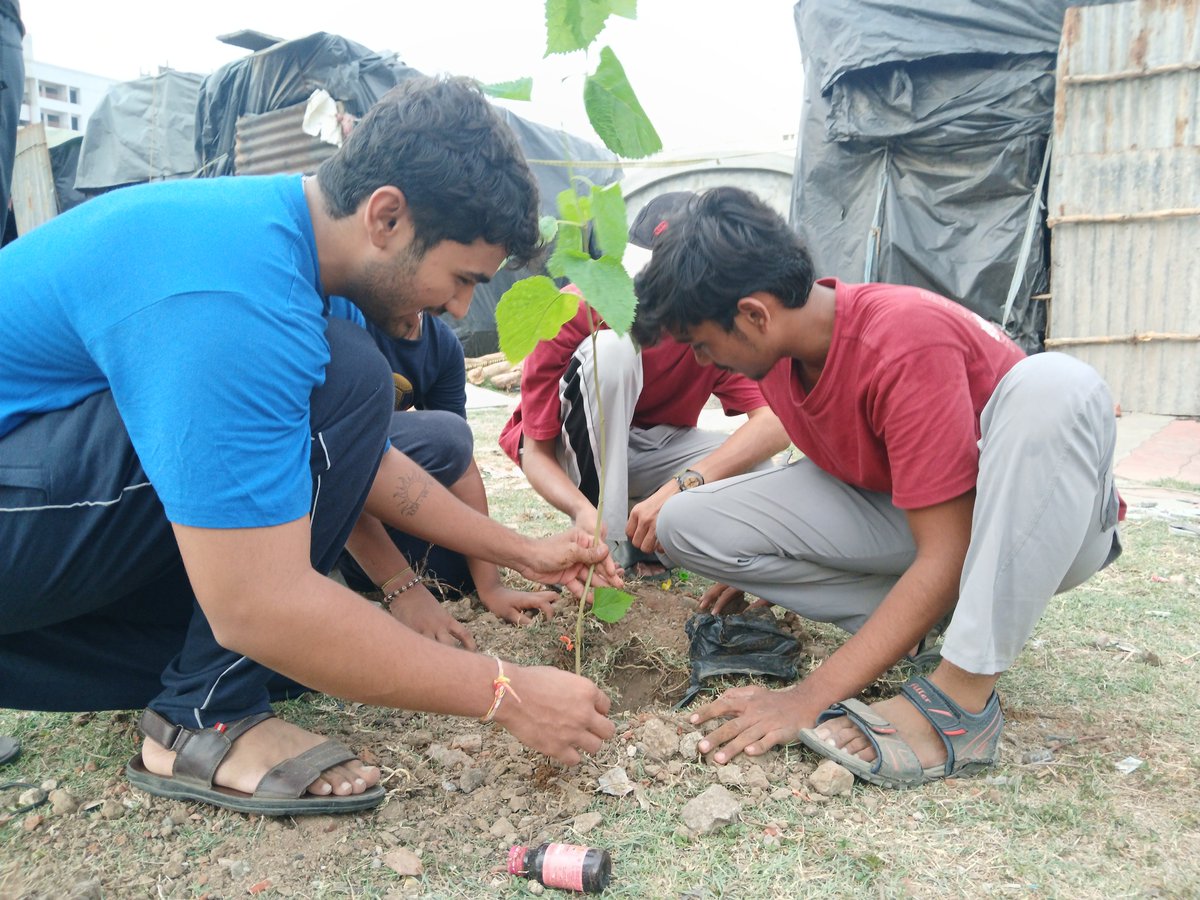_PreetPtl's tweet photo. Our Societal Internship with Baroda Youth Federation was a journey of learning and giving back.

From book distribution in a gov. school to e-waste management, cloth collection &amp; tree plantation,we learned that teamwork can create meaningful change. 

#SocialImpact #Teamwork https://t.co/9zK4AMUgJM