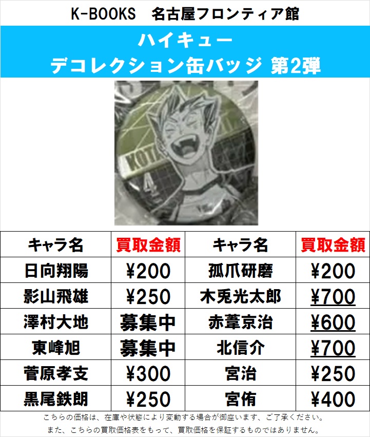 K-BOOKS名古屋フロンティア館1階(グッズフロア) on X: 
