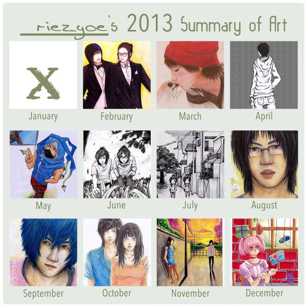 riezyoe's tweet photo. Throwback to 2013...🏃‍♂️ 

...full of traditional arts 🧍‍♂️

((Udah mulai belajar digital arts juga sebenernya pas ini)) https://t.co/OacLOvRKK6