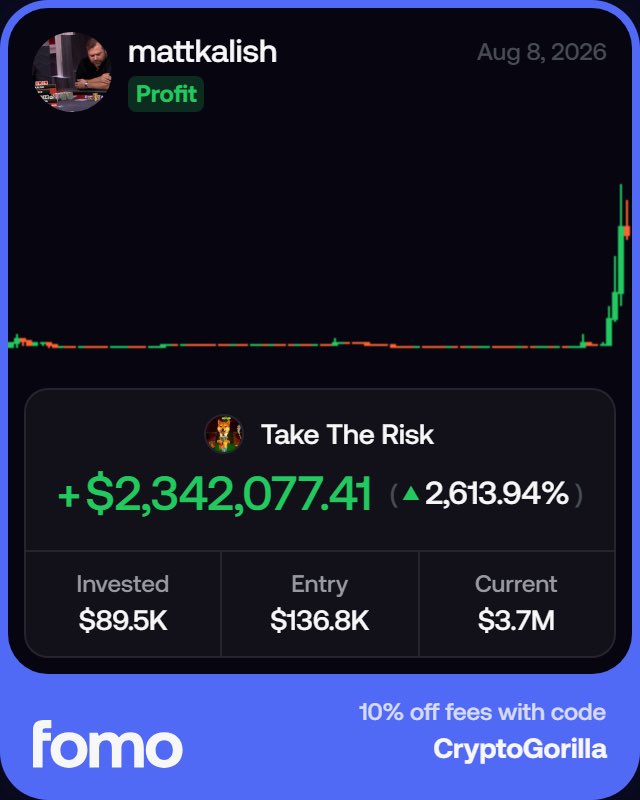 _bolivian's tweet photo. The CEO of Draft Kingz is up $2.3 million today 

The market is so back 🔥 https://t.co/GhDZyIB7vI