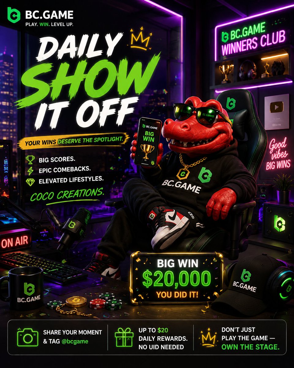 rityad2607's tweet photo. Daily Show It Off! 🐊💚 Big Wins Deserve the Spotlight! 🏆✨ @bcgame @BCGameOfficial #BCGAME #ShowItOff #BigWin https://t.co/nf2eG5u2RO