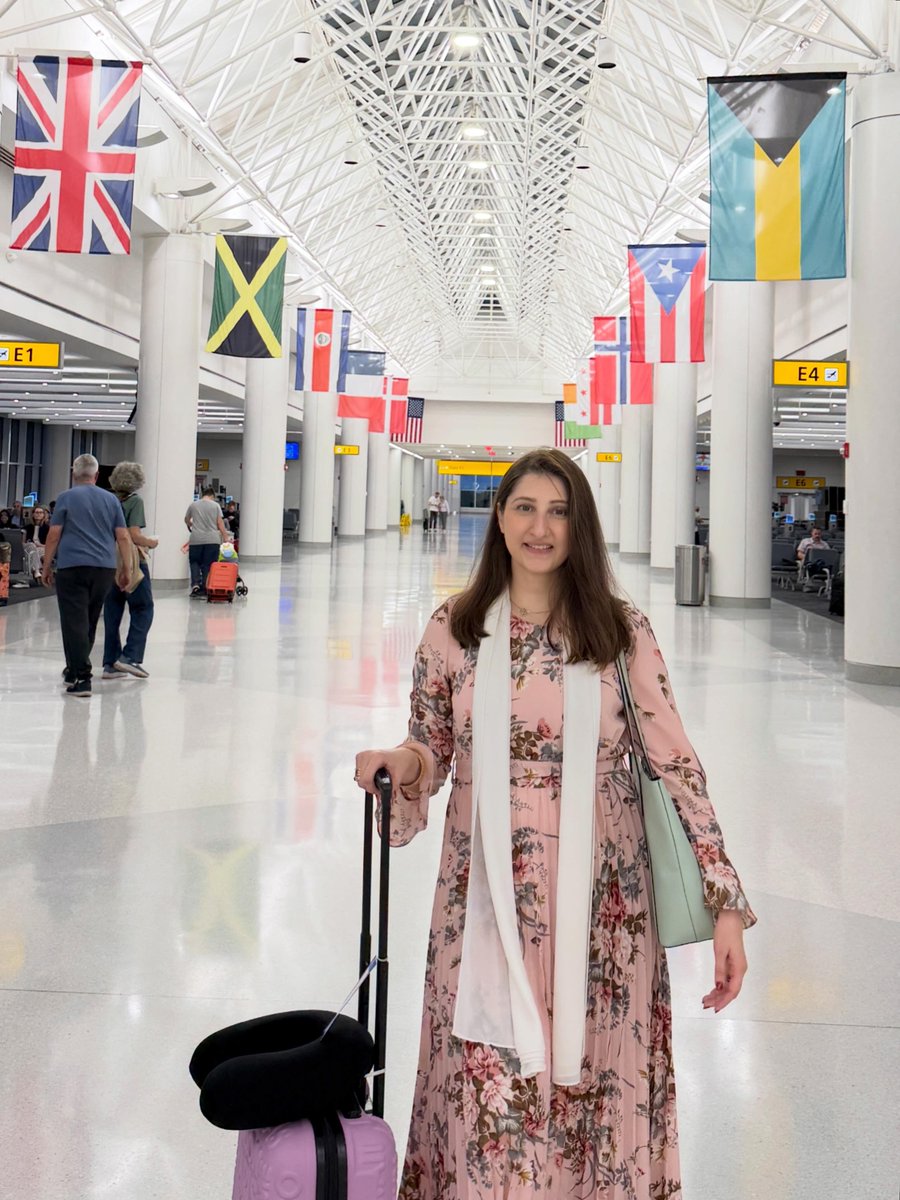 MediaSpringPk's tweet photo. It’s time to say goodbye to the USA — until the next adventure! @DrArooba1 wraps up her US travel diary at Baltimore/Washington International Thurgood Marshall Airport, bringing an unforgettable journey to a close. ✈️🇺🇸

#TravelDiary https://t.co/7MULUbrrlN