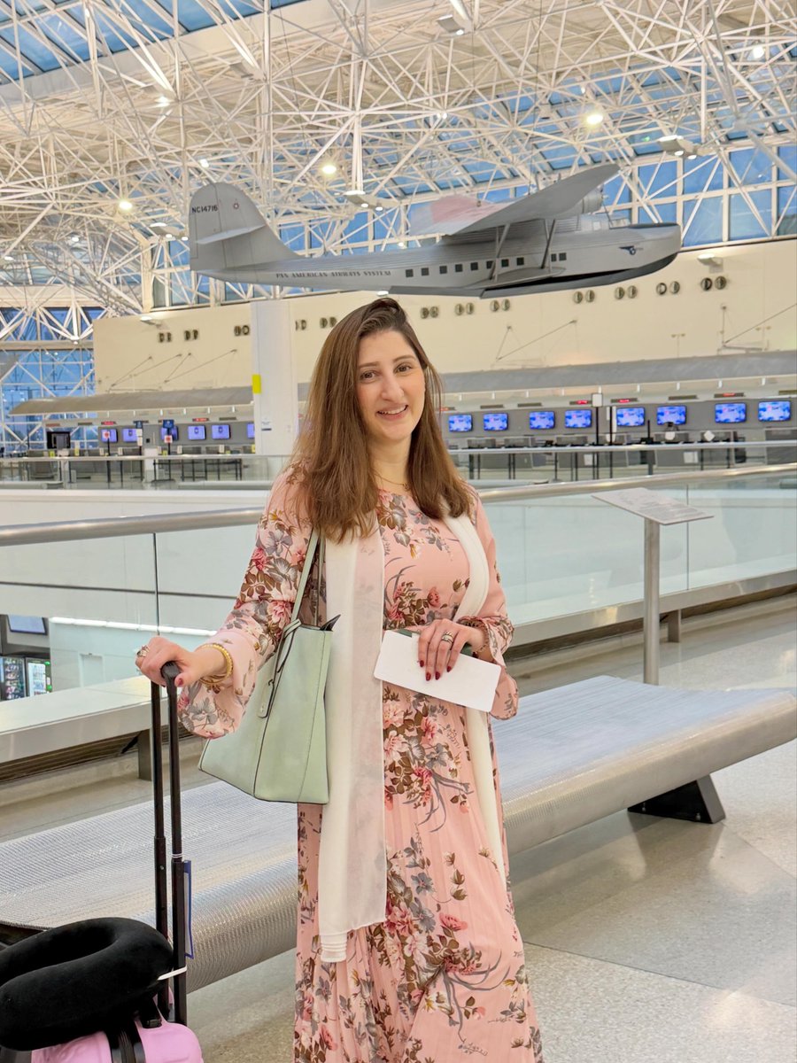 MediaSpringPk's tweet photo. It’s time to say goodbye to the USA — until the next adventure! @DrArooba1 wraps up her US travel diary at Baltimore/Washington International Thurgood Marshall Airport, bringing an unforgettable journey to a close. ✈️🇺🇸

#TravelDiary https://t.co/7MULUbrrlN