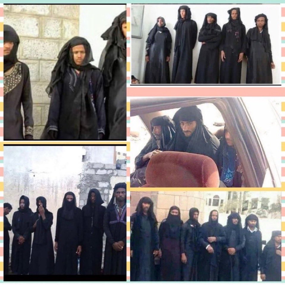 ffh021's tweet photo. @oj6wWdEyQCJiTuV شوف الفرق بينهم رجال لابسين بدله عسكري ومجموعة بنات لابسين عبايات سوداء https://t.co/5Qdq2KGxkQ