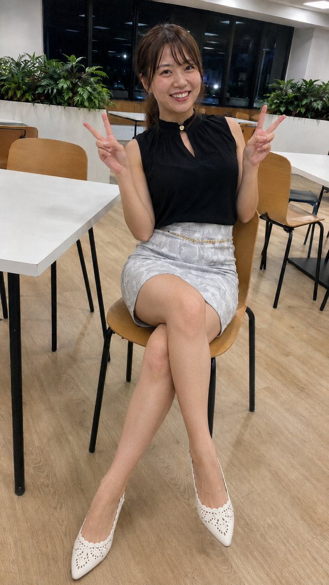 latte_ai_gen's tweet photo. 名前：倉田 莉子（くらた りこ） 
年齢：29歳 
職業：アナウンサー
勤務先：株式会社フリックテレビ 編成局 アナウンス部 https://t.co/vn90w4zcDO
