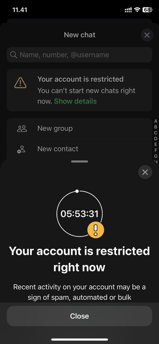 kresna_AMC's tweet photo. Try to using a new number with WA business but wait??????? @WhatsApp @Meta https://t.co/mq6lWbGuAJ