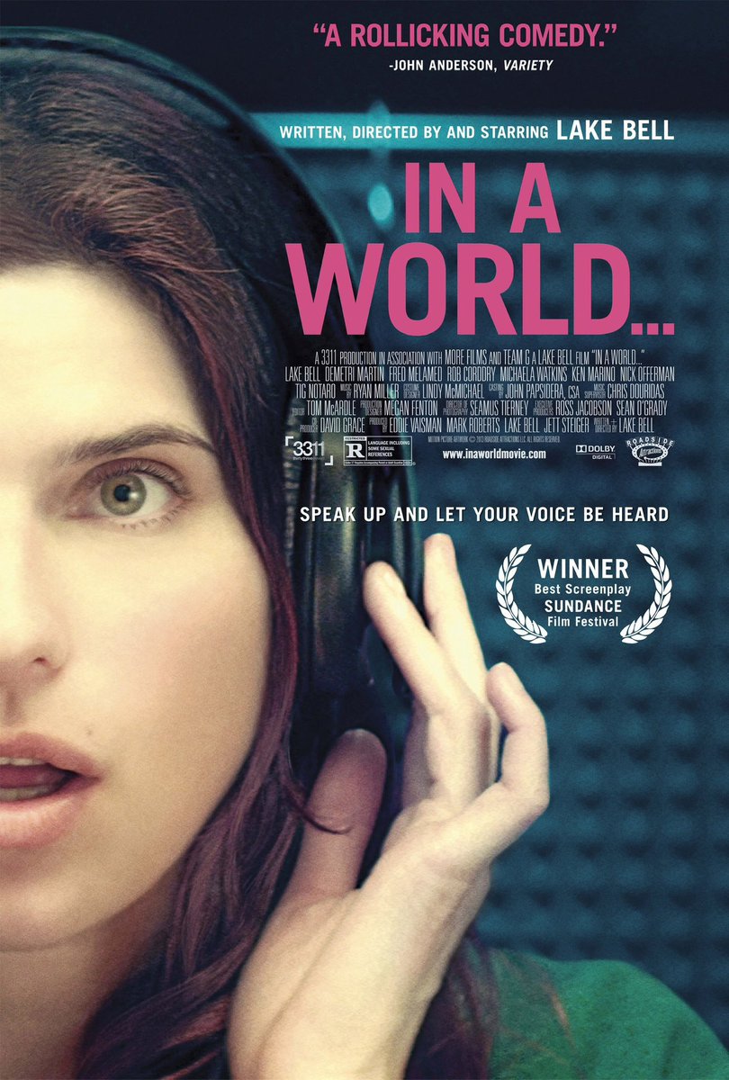 FilmNewsNos's tweet photo. 🎬MOVIE HISTORY: 13 years ago today, August 9, 2013, the movie ‘In a World…’ opened in theaters!
@lakebell #FredMelamed #MichaelaWatkins @KenMarino @DemetriMartin @robcorddry #AlexandraHolden #NickOfferman #GeenaDavis @EvaLongoria @TigNotaro #StephanieAllynne @MelissaDisney https://t.co/BAe4bDsUym