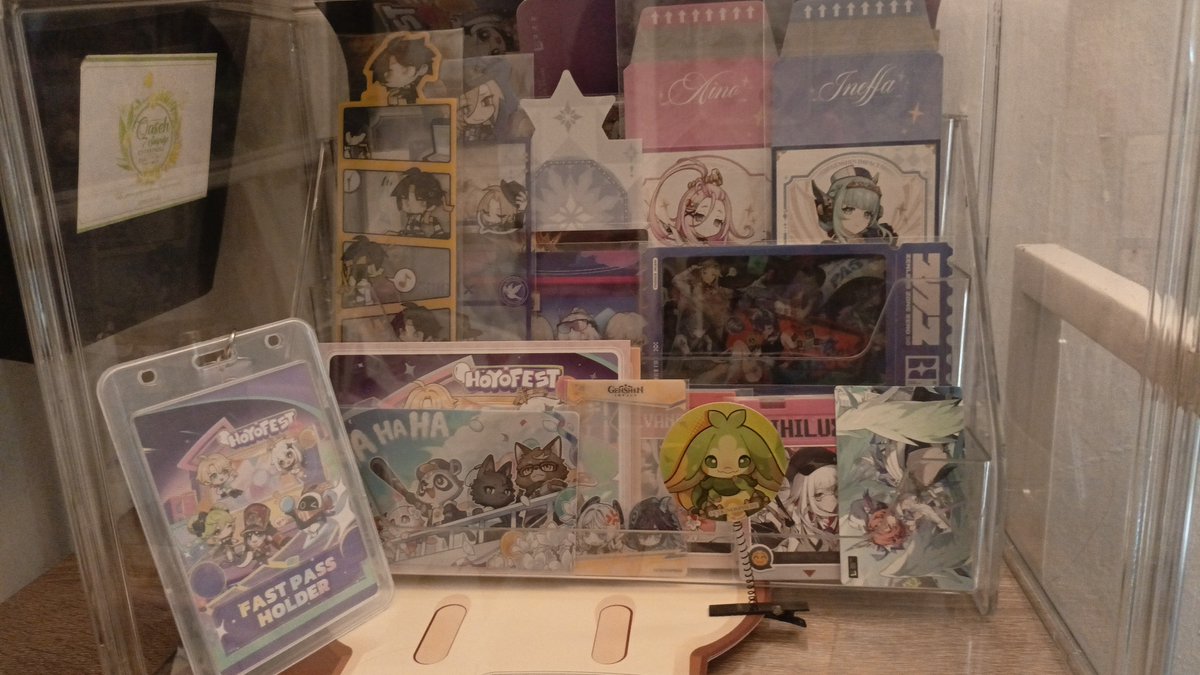 hana_hide's tweet photo. mana lagi boleh simpan? sticker  album? any idea? 

#hoyofestph2026 https://t.co/B3HD4nCVHg