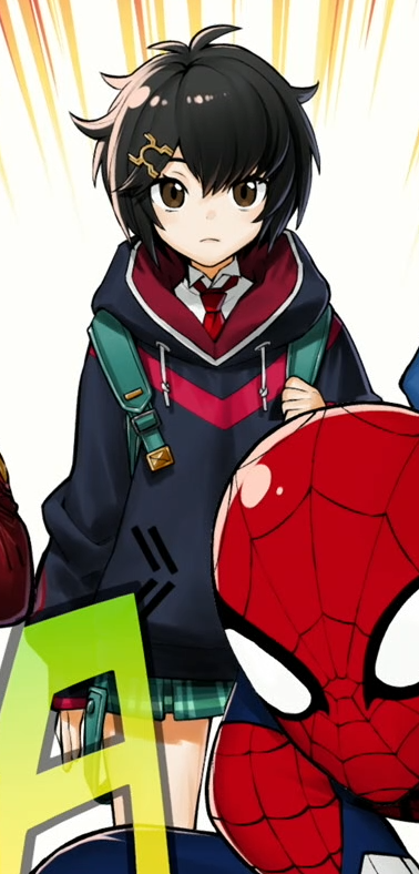 Kakuchopurei's tweet photo. Marvel Tokon but just Peni Parker in different art styles from Episode mode.  #anime #marvel https://t.co/5VXUOmv1ds
