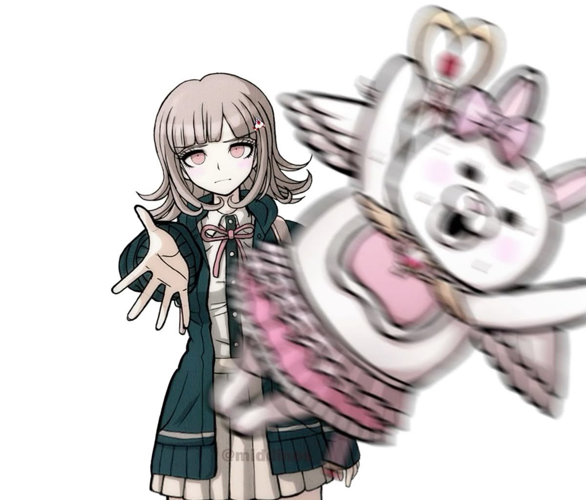ewtyfuw's tweet photo. guys chiaki would love skibid toilet and 6 7, she would say that so much imo 😭 https://t.co/RgafVRbzh5