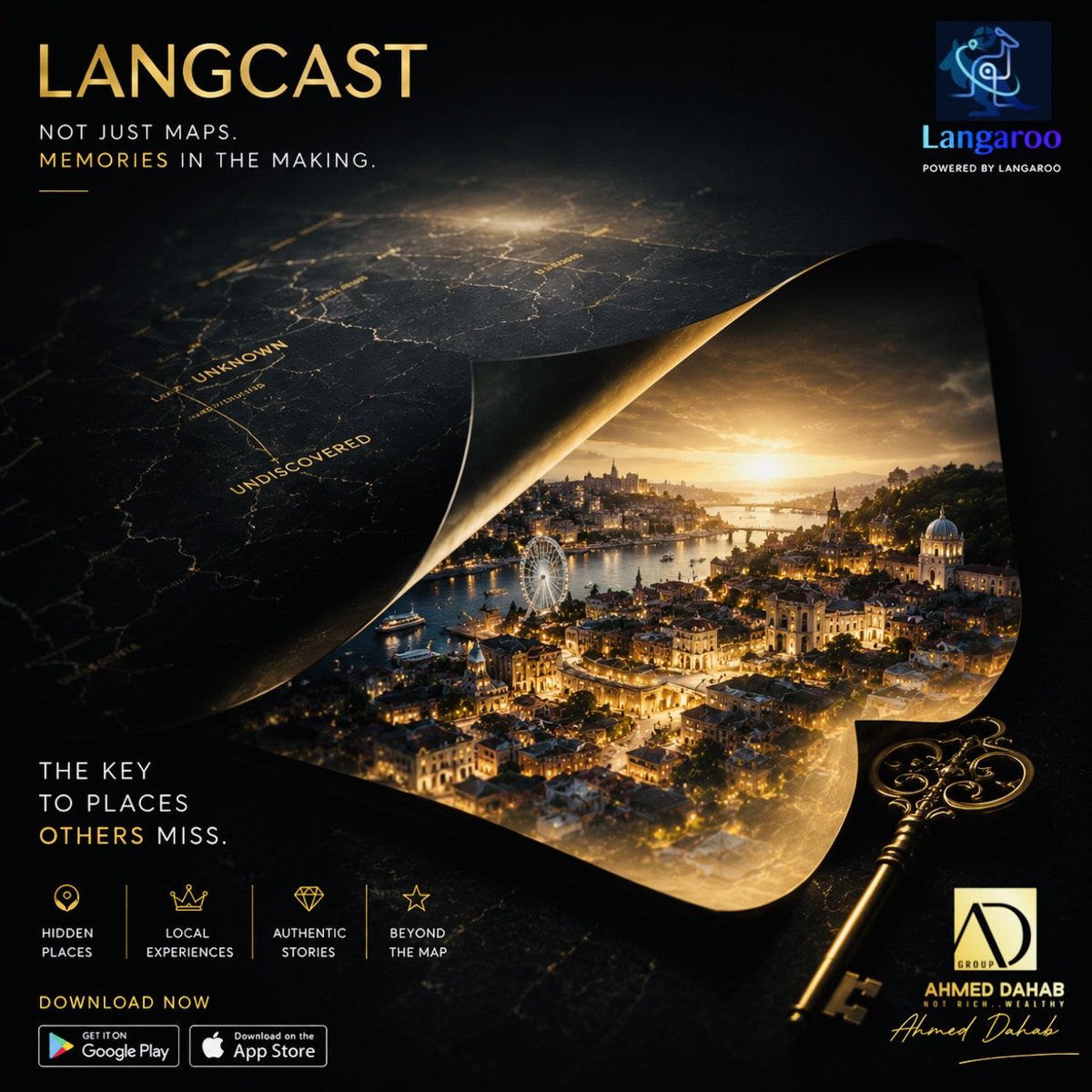 ahmed_dgroup's tweet photo. The map shows the way.
#LANGCAST reveals what’s worth finding.

#Download now .

Discover beyond the map.
Powered by #Langaroo.

#Ahmed_Dahab https://t.co/YF1lGT9CRL