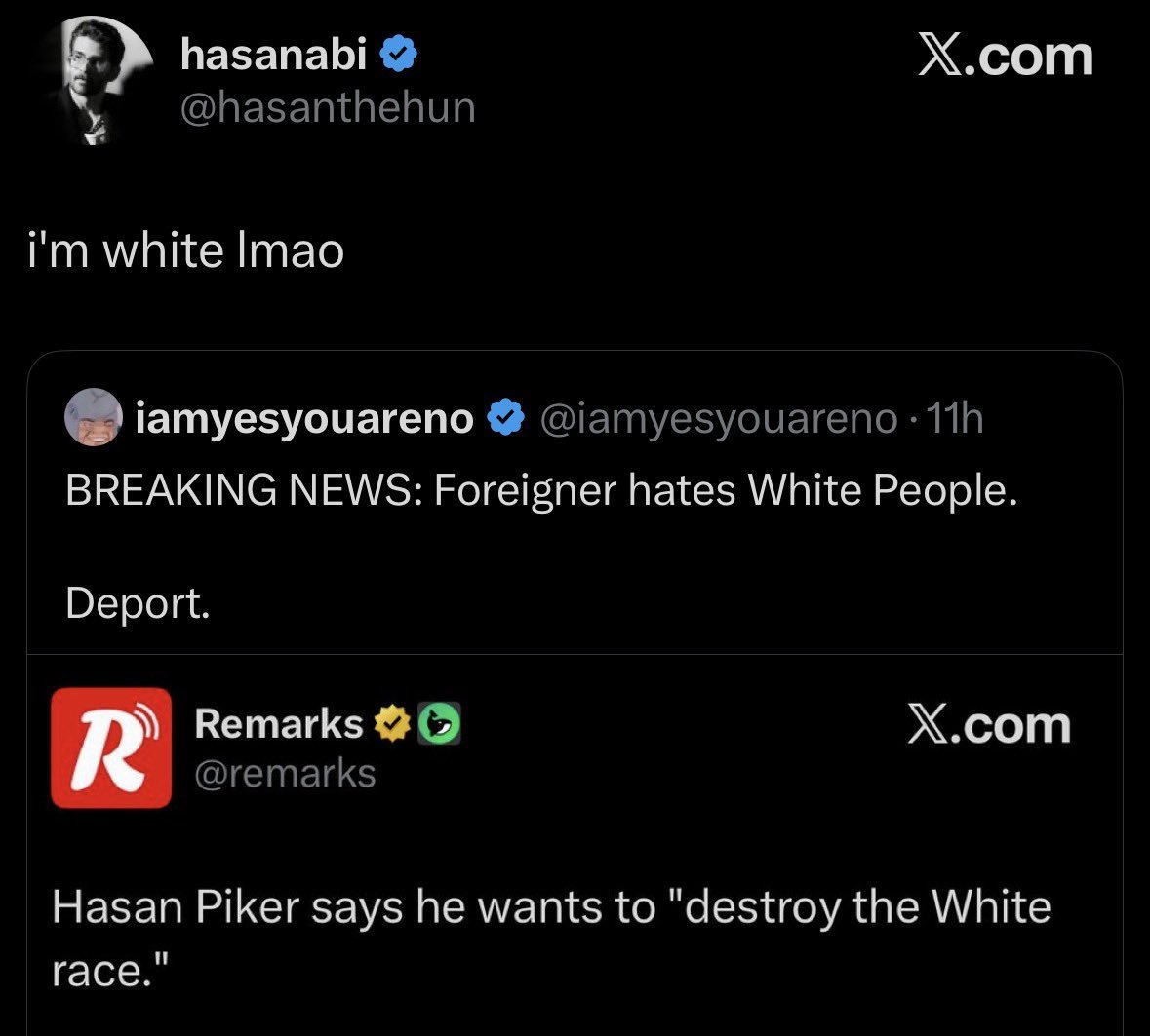 BLEACHEDJunkie's tweet photo. @powdury I guess Hasan is a fan https://t.co/Q2F9dTQHvZ