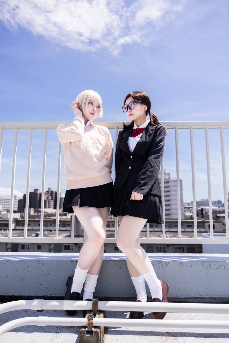 aoo_chika's tweet photo. Cosplay.

みたなー？

🍓いちご100%
東城:@mmm_cos0930 
西野:@aoo_chika 

Photo:@crouton_camera 

--------------
C108 南1 l-24a  
もなちかりみっくす！にて
写真集　頒布予定♡ https://t.co/yFqI22IFpD