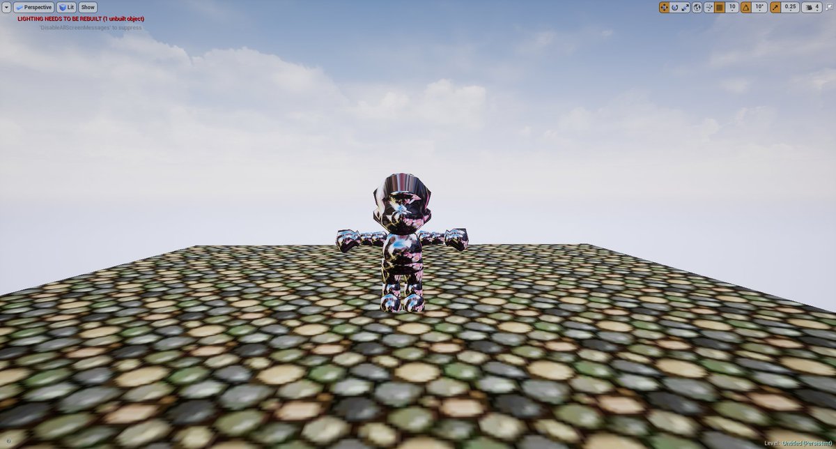 _OfficialVortex's tweet photo. Recreated the character shader for Metal Mario in Unreal Engine #Mario64 #UnrealEngine #Material | Inspiration to create this material from @Project164_pdb https://t.co/5iRNPk8gkk