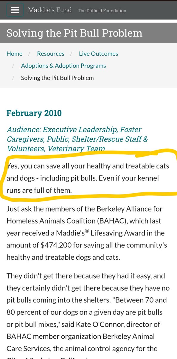 pb_super_fan's tweet photo. Life pro tip: most of the studies claiming pit bulls are unidentifiable are funded by no-kill and pro-pit bull adoption organizations like Maddie's Fund, not independent medical experts

Remember this the next time someone argues "but we don't know if it was really a pit" https://t.co/Ix12iT5uUW