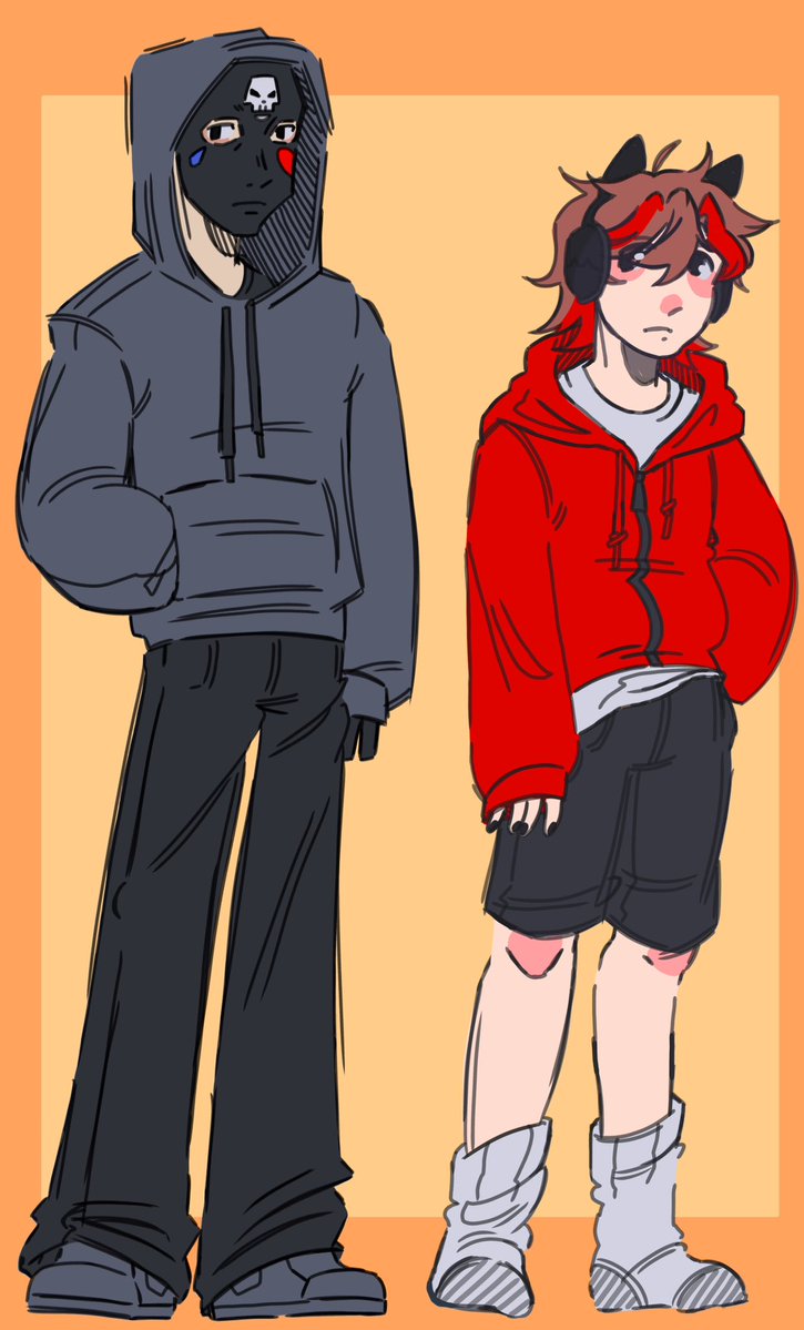 MaxSignaled's tweet photo. F/O + yumesona refs 
Height comparison is canon https://t.co/AB4TdqGoa2
