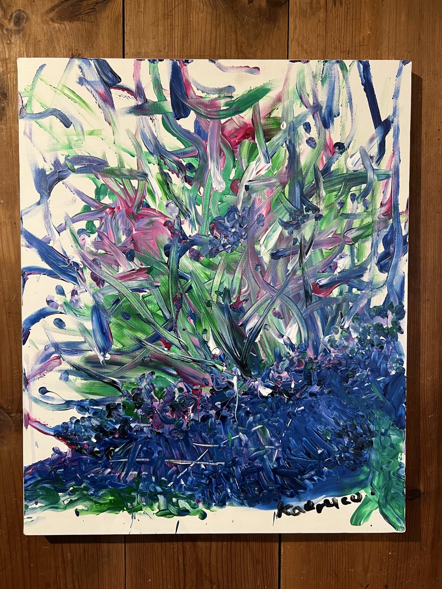 kaoruco_art's tweet photo. 原始感覚美術祭の展示期間に先んじて、
わたしの作品展示始まりました。

原始感覚美術祭に関わるようになって5年、
その5年で観て感じたものを改めて作品にしました。

この作品だけ、5年前のお祭りから帰った翌日に描いたもの。
それ以外は新作です。

長野県大町市麻倉Arts&amp;Craftsにて
9月6日まで。 https://t.co/KE3zYMpZm1
