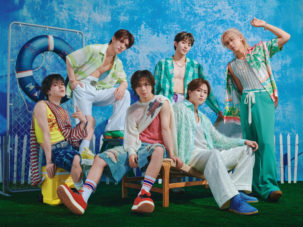 tv_asahi_douga's tweet photo. ✨🍉#サマフェス2026 音楽LIVE🏖️✨
⿻ ┈┈┈
#ENJIN
本日8/10(月) 19:00開演
┈┈┈ ⿻
配信チケットまだ間に合います🎫
https://t.co/q6cfjMsvdk
#Arik #RYONO #HYUGA #TOY #SOL #KYO
@tv_asahi_fes @official_enjin https://t.co/wybM4VtNm0