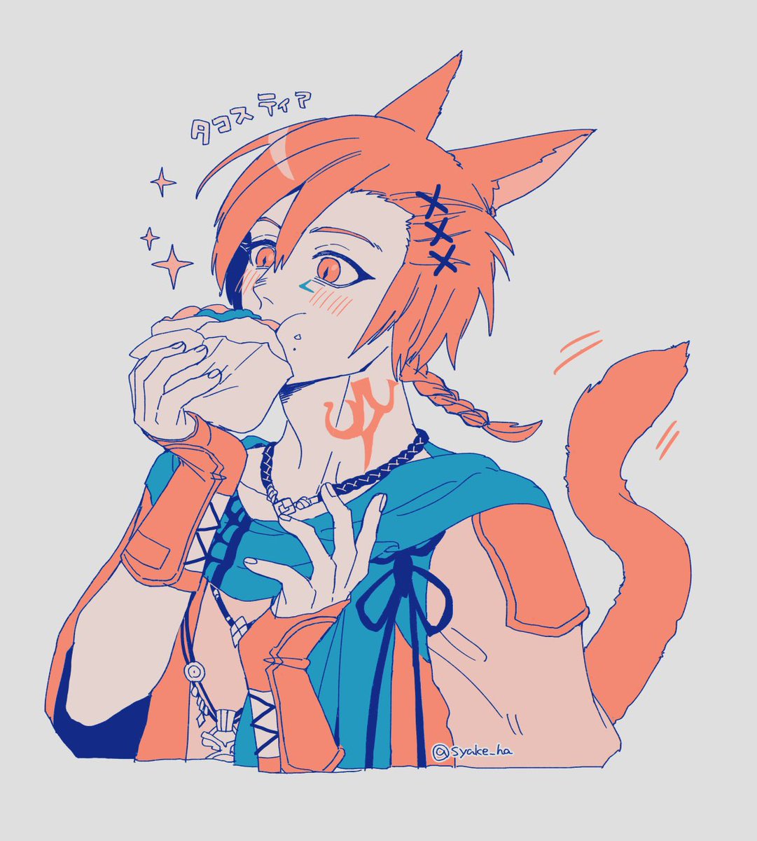 syake_ha's tweet photo. ムチムチの自機ばっかり描いてるけどごく稀にNPCも描くよ https://t.co/Uudv81lrWx