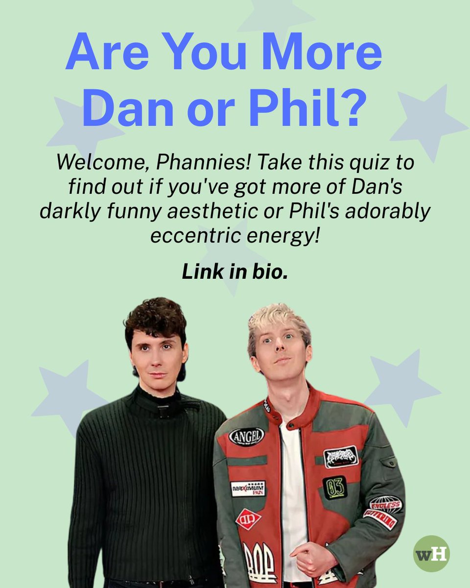 wikiHow's tweet photo. It’s time to test your vibe with this iconic Youtube duo: Are you more Dan or Phil?

🔗 Take the quiz to find out: https://t.co/K08rXJBt6f

#wikiHow #DanAndPhil #Phannypack #Phan #Quiz https://t.co/qNL2WBNuj3
