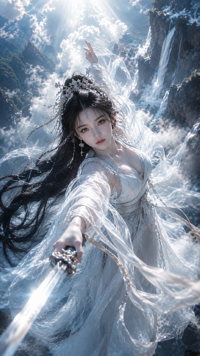 Ethereal Xianxia Sword Maiden