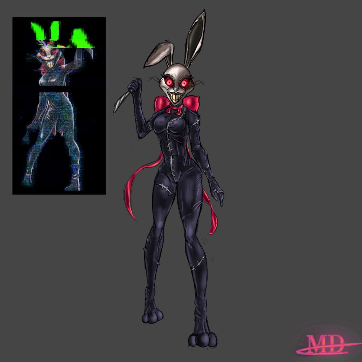 MeekDeer1805's tweet photo. My Beloved is done. There maybe a few details I miss place or got wrong from seeing others, but tbh I’m happy how my Vanny turned out.
#fnaf #SecurityBreach2 #Vanny #fnafart https://t.co/a0hapgVGFC