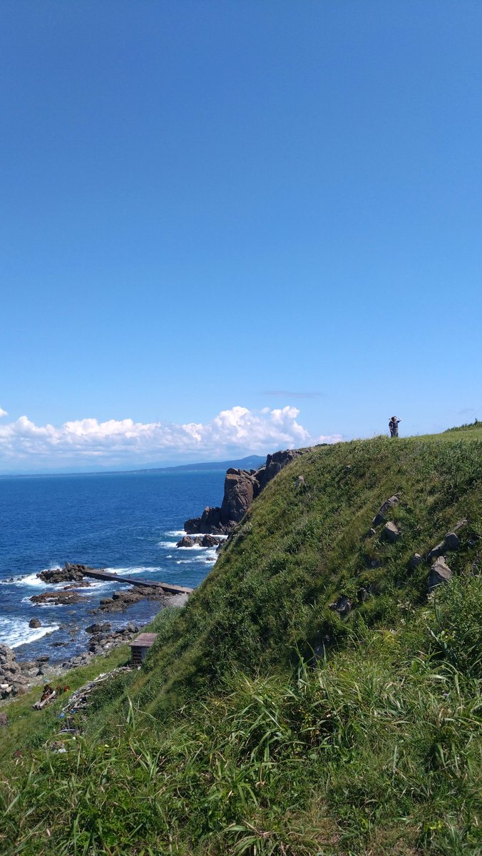 harikohu's tweet photo. 入道崎 https://t.co/cLOQqW0gXF