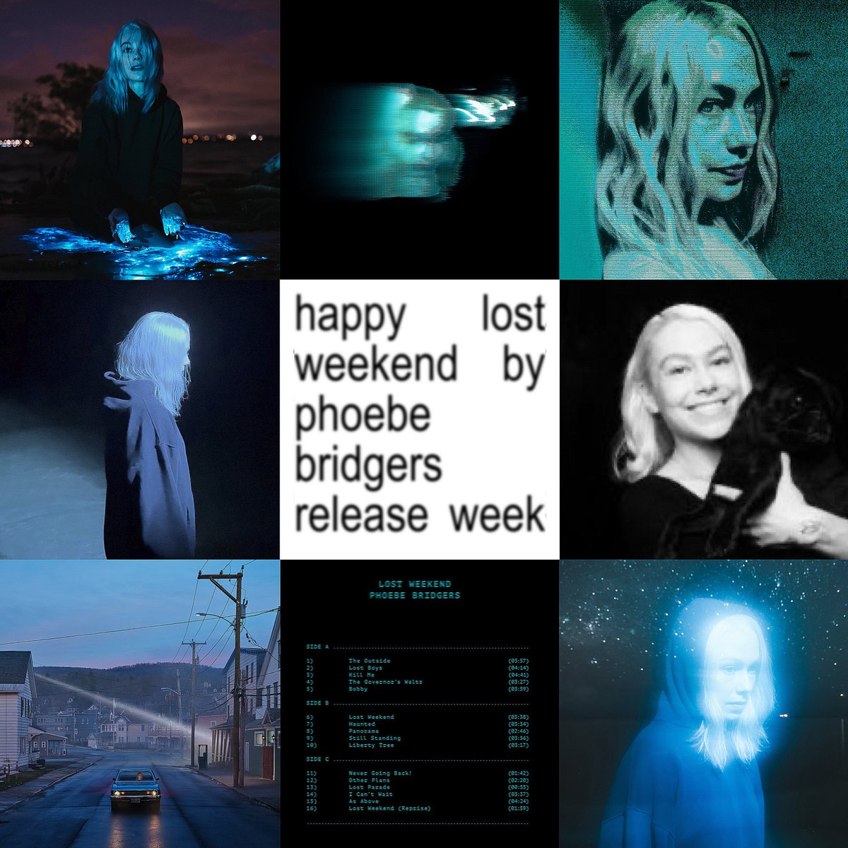 nauticalthemed's tweet photo. happy lost weekend by phoebe bridgers release week to those who celebrate!! https://t.co/WoFTFZi9Wb