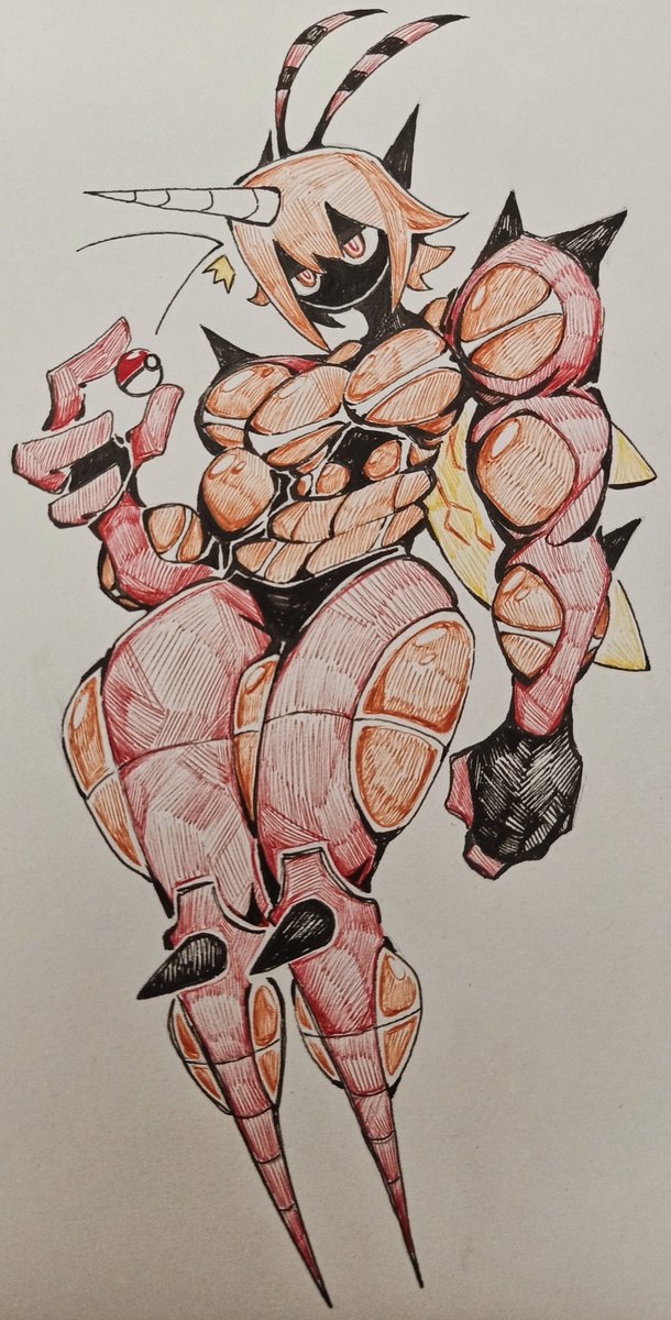 Fucco_san's tweet photo. Buzzwole https://t.co/OEDjr31Ido