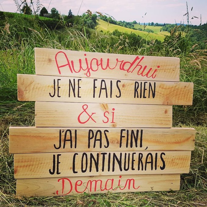 DVanOnacker's tweet photo. Douce journée à vous, à nous, à toi, à moi… 🤩
#Journée mondiale de la #paresse https://t.co/BBbHwt0tSV